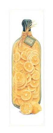 Framed Honey Lemon Vinegar Print