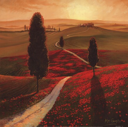 Framed Tuscany Print