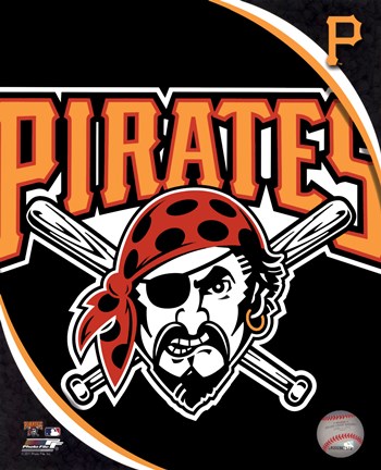 Framed 2011 Pittsburgh Pirates Team Logo Print