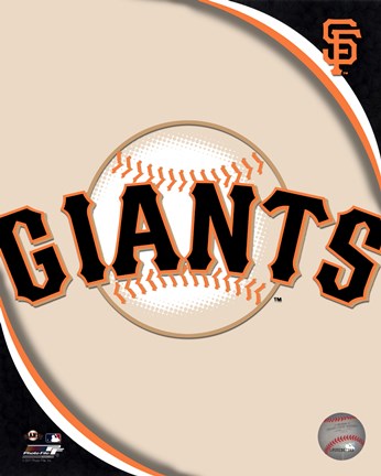 Framed 2011 San Francisco Giants Team Logo Print
