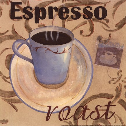 Framed Espresso Roast Print