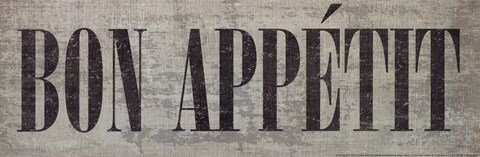 Framed Bon Appétit III Print