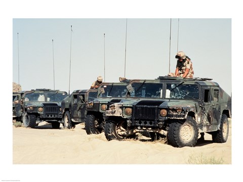 Framed Saudi Arabia: M-998 Print