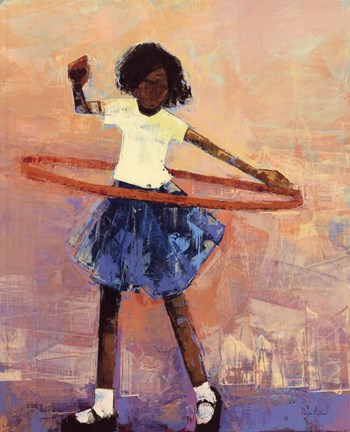 Framed Hula no. 6 Print