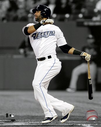 Framed Jose Bautista 2011 Spotlight Action Print