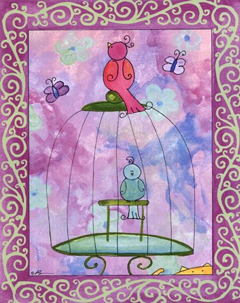 Framed Siamese Symphony Print