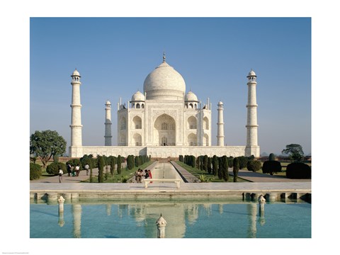 Framed Photo of theTaj Mahal Print