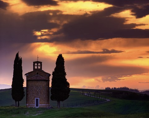 Framed Moody Sky Print