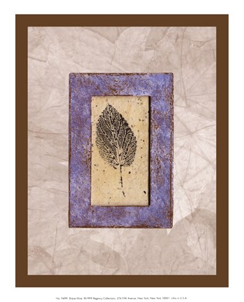 Framed Ash in Lavender Print