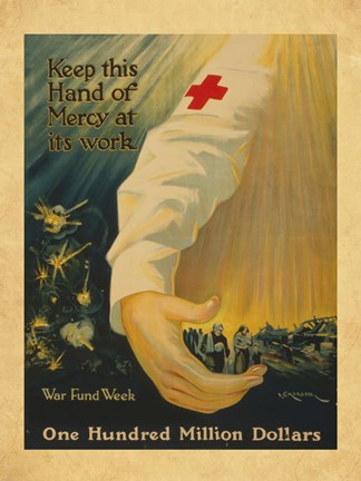 Framed War Fund Week Print