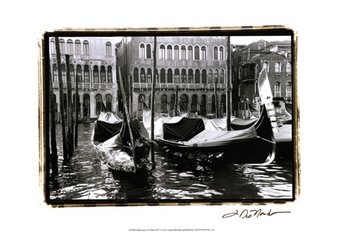 Framed Waterways of Venice XIV Print