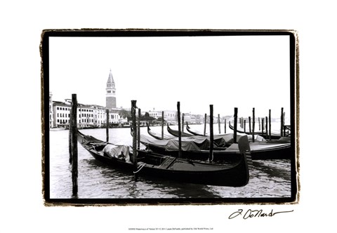 Framed Waterways of Venice XV Print