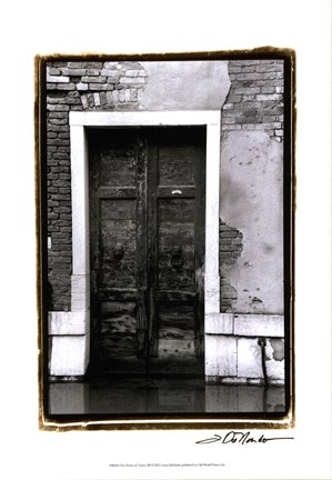 Framed Doors of Venice III Print