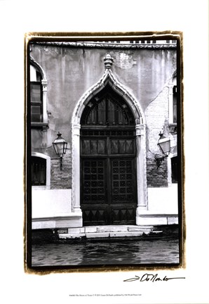 Framed Doors of Venice V Print