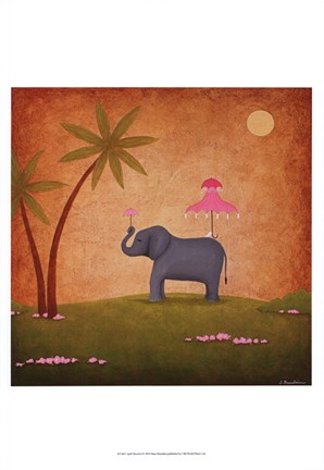 Framed April Showers Print