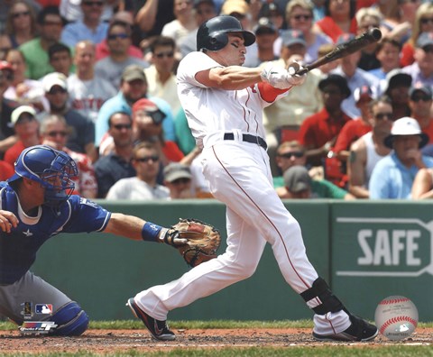Framed Jacoby Ellsbury 2011 Action Print