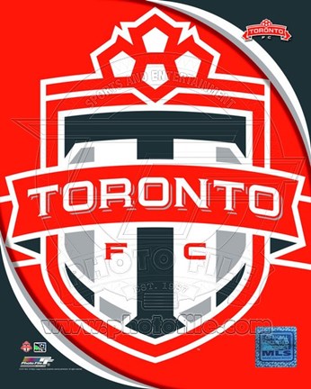 Framed 2011 Toronto FC Team Logo Print