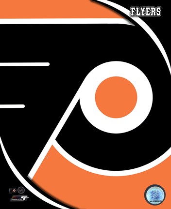 Framed Philadelphia Flyers 2011 Team Logo Print
