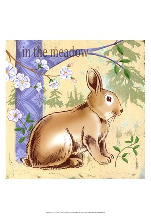 Framed Into the Woods II Print