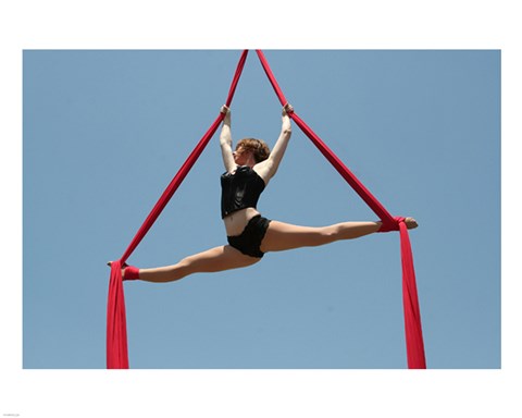 Framed Aerial Showgirls I Print