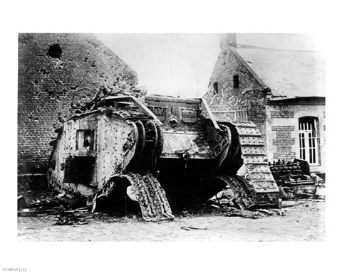 Framed Mark IV Disabled Print