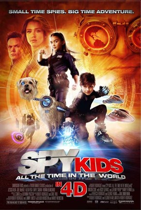 Framed Spy Kids 4: All the Time in the World Print