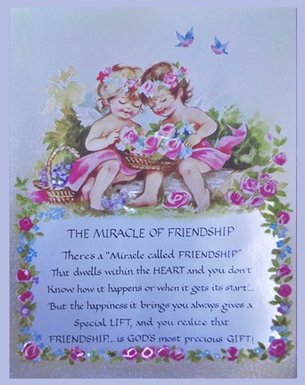 Framed Miracle of Friendship Print