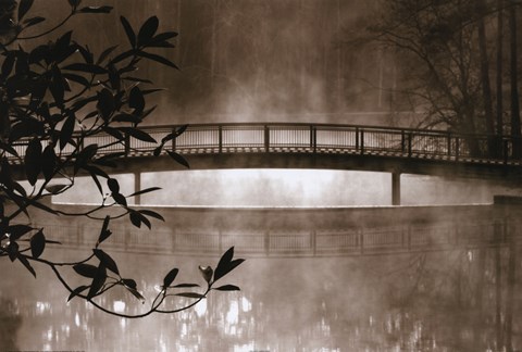 Framed Callaway Garden Pond Print