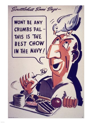 Framed Scuttlebutt Sam Print