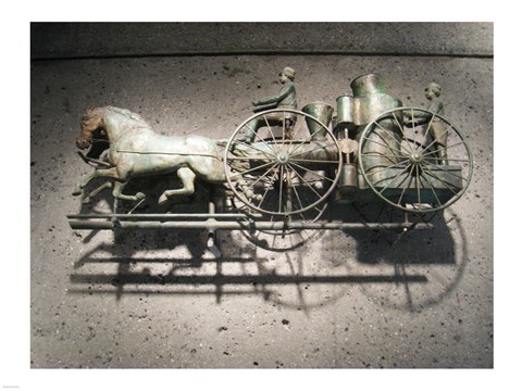 Framed American Folk Museum Weathervane Print