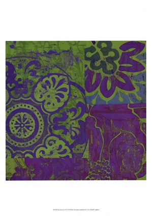 Framed Royal Jewels I Print