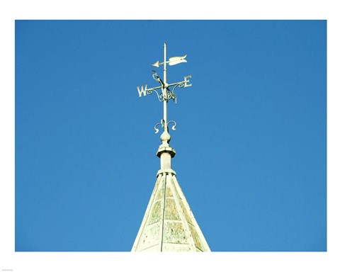 Framed Weathervane, Newcastle Print