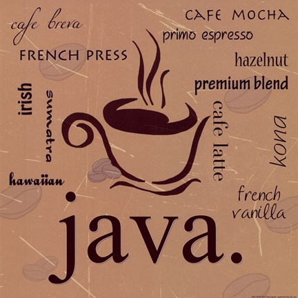 Framed Java Print