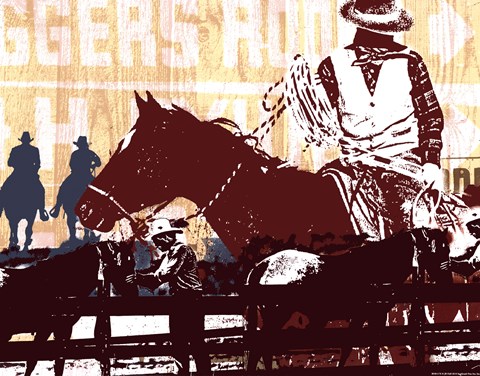 Framed Americana I Print