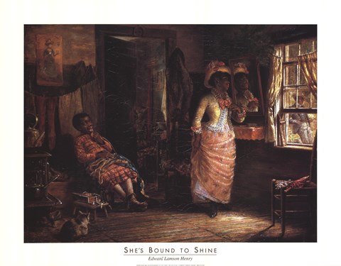 Framed She's Bound to Shine Print