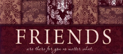 Framed Friends Print