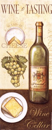 Framed Wine Tasting II Print