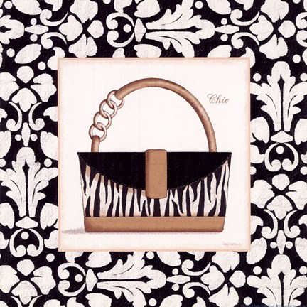 Framed Chic Purse Print