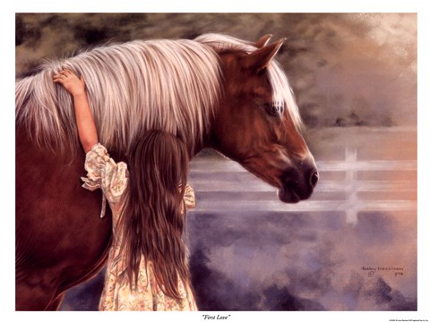 Framed First Love Print