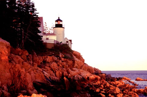 Framed Bass Harbor Print