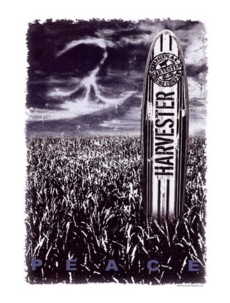 Framed Board Time Print