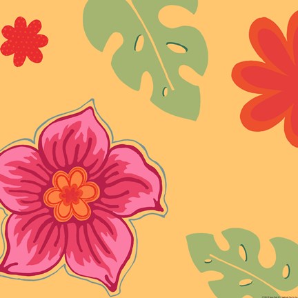 Framed Island Paradise II Print