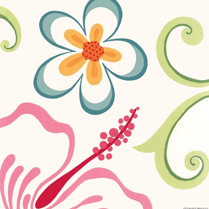 Framed Island Paradise VII Print