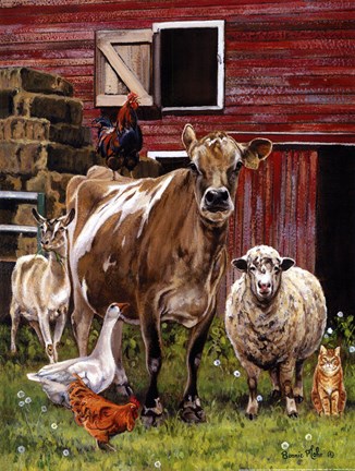 Framed Barnyardigans Print