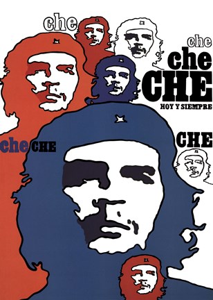 Framed Che, Hoy y Siempre Print