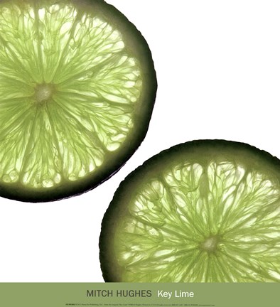 Framed Key Lime Print