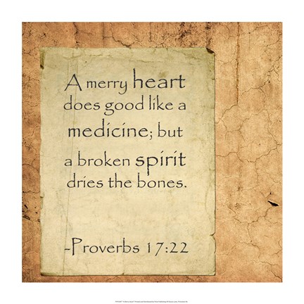 Framed Merry Heart Print