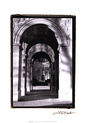Framed Parisian Archways I Print