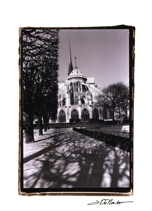 Framed Notre Dame Cathedral I Print