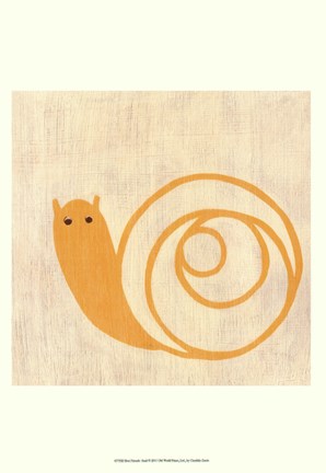 Framed Best Friends- Snail Print